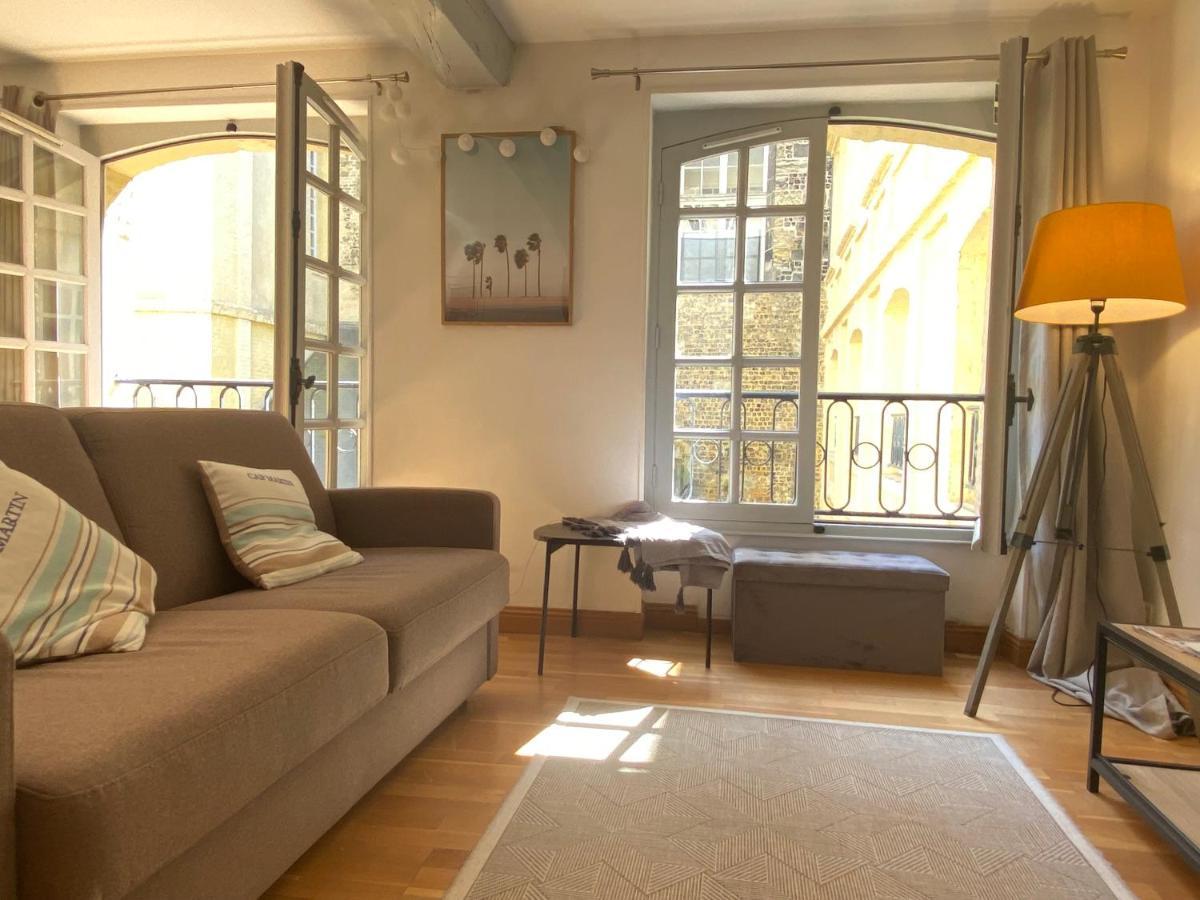 Beau Studio Cosy Calme En Face Du Port Sur Le Quai Leilighet Dieppe Eksteriør bilde